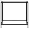 Stylish Transparent Console Table - 80x35x75 cm