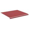 Burgundy Red Replacement Awning Fabric 4x3.5 m - Hipomarket