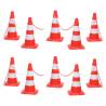 Chain Cone Set with 10 m Chain Red and white Quantity in Package 10 Model with chain 