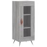 Stylish Highboard Grey Sonoma 34.5x34x180 cm - Hipomarket