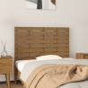 Wall Headboard Honey Brown 96x3x63 cm Solid Wood Pine Colour honey brown Size 96 x 63 cm Quantity in Package 1 