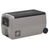 Cool Box with Wheel & Adapter - 50L Portable Cooler