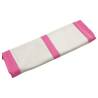 Inflatable Gymnastics Mat with Pump - 800x100 cm Pink