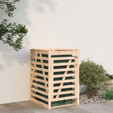 Wheelie Bin Storage - Solid Pine Wood | HipoMarket UK