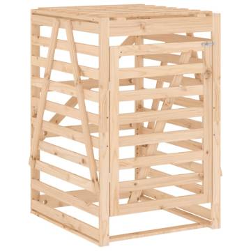 Wheelie Bin Storage - Solid Pine Wood | HipoMarket UK