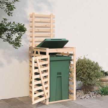 Wheelie Bin Storage - Solid Pine Wood | HipoMarket UK