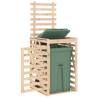 Wheelie Bin Storage - Solid Pine Wood | HipoMarket UK