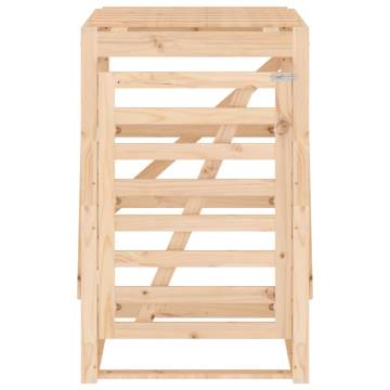 Wheelie Bin Storage - Solid Pine Wood | HipoMarket UK