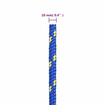 Boat Rope Blue 10mm 500m Polypropylene - Durable & Versatile