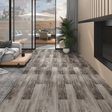 Non Self-Adhesive PVC Flooring Planks - Matt Wood Brown