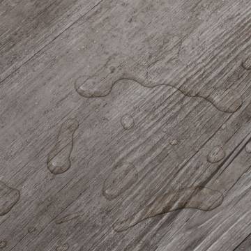 Non Self-Adhesive PVC Flooring Planks - Matt Wood Brown