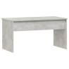 Modern Concrete Grey Coffee Table - Versatile & Stylish