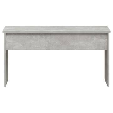 Modern Concrete Grey Coffee Table - Versatile & Stylish