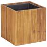 Garden Raised Bed Pot 33.5x33.5x33.5 cm Solid Acacia Wood Size 33.5 x 33.5 x 33.5 cm Quantity in Package 1 