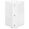 Wall-Mounted Stereo Speakers - 120W Indoor/Outdoor - White