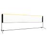 Adjustable Badminton Net 500x103x94-158 cm Metal Size 500 x 103 x 158 cm 