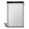 EKO Pedal Bin Essential 3x9 L Matte Silver - Stylish & Practical