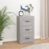 Sideboard Grey Sonoma 40x33x70 cm Engineered Wood Colour grey sonoma Quantity in Package 1 