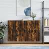 Wall Mounted Cabinets 2 pcs Smoked Oak - Stylish Storage Solution