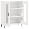 High Gloss White Sideboard - 69.5x34x90 cm | Hipomarket