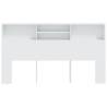 Headboard Cabinet White - Stylish & Functional Bedroom Storage