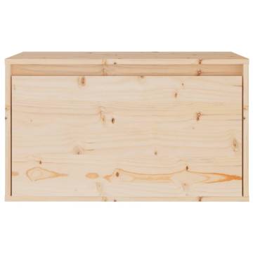 Wall Cabinet 60x30x35 cm in Solid Pinewood | Hipo Market