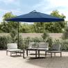 Cantilever Umbrella with Aluminium Pole 350 cm Blue Colour blue Quantity in Package 1 