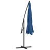 Cantilever Umbrella with Aluminium Pole 350 cm - Blue Shade