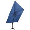 Cantilever Umbrella 300x300 cm Azure Blue | Premium Shade Solution