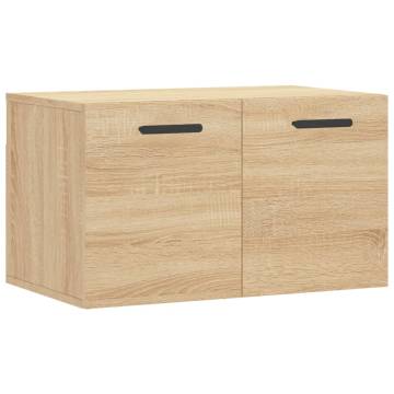 Wall Cabinet Sonoma Oak - Stylish Storage Solution | HipoMarket