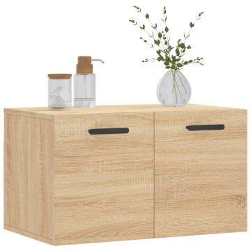 Wall Cabinet Sonoma Oak - Stylish Storage Solution | HipoMarket