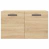 Wall Cabinet Sonoma Oak - Stylish Storage Solution | HipoMarket