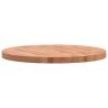 Round Solid Beech Wood Table Top Ø70x4 cm - HipoMarket