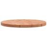 Round Solid Beech Wood Table Top Ø70x4 cm - HipoMarket