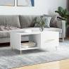 Coffee Table White 90x50x40 cm Engineered Wood Colour white Quantity in Package 1 