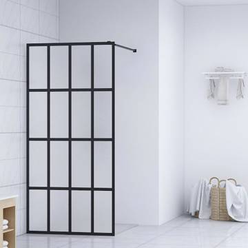 Walk-in Shower Screen - Frosted Tempered Glass 80x195 cm