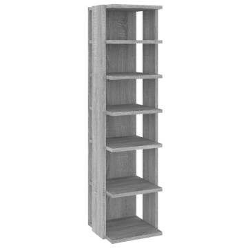 Shoe Racks 2 pcs Grey Sonoma - Space-Saving Storage Solution