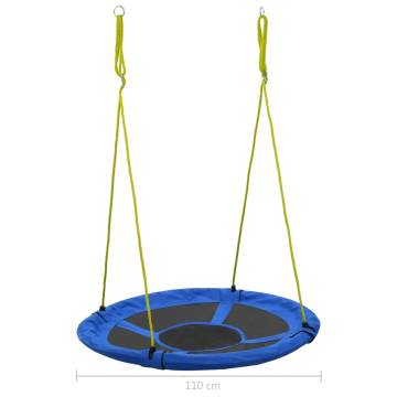 Swing 110 cm Blue - Safe & Durable Outdoor Swing Set