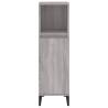 Bathroom Cabinet Grey Sonoma - 30x30x100 cm - Hipomarket