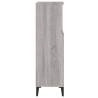 Bathroom Cabinet Grey Sonoma - 30x30x100 cm - Hipomarket