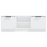 Stylish White TV Cabinet 102x35x36.5 cm - HipoMarket