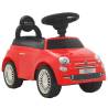 Ride-on Car Fiat 500 Red Colour red 