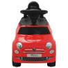 Ride-on Car Fiat 500 Red - Iconic Toy for Kids