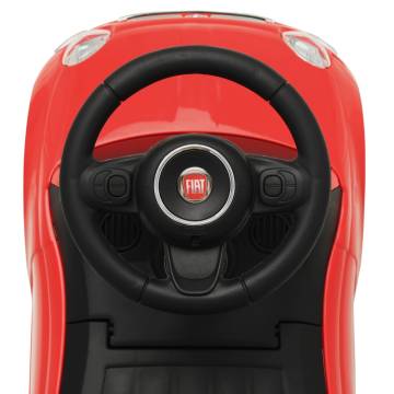 Ride-on Car Fiat 500 Red - Iconic Toy for Kids