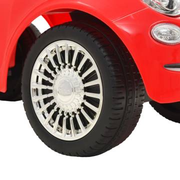 Ride-on Car Fiat 500 Red - Iconic Toy for Kids