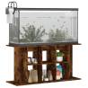 Stylish Aquarium Stand Smoked Oak - 120x40x60 cm