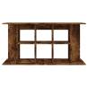 Stylish Aquarium Stand Smoked Oak - 120x40x60 cm