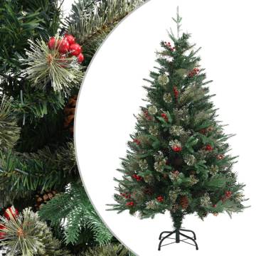 120 cm Christmas Tree with Pine Cones - Elegant Holiday Decor