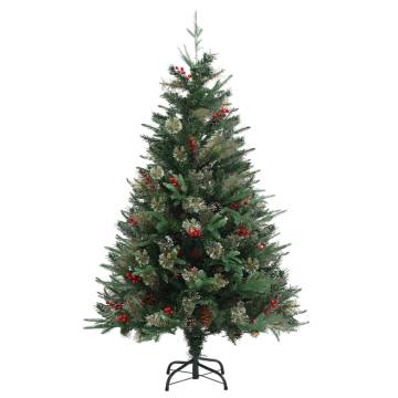 120 cm Christmas Tree with Pine Cones - Elegant Holiday Decor