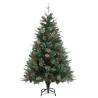 120 cm Christmas Tree with Pine Cones - Elegant Holiday Decor